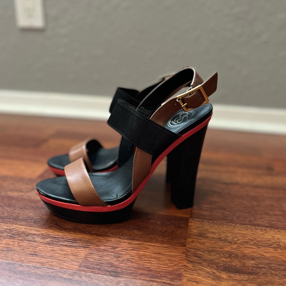 Jessica Simpson platform sandals